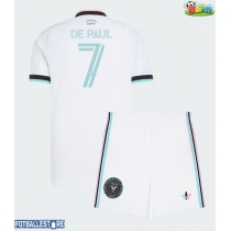 Inter Miami Rodrigo De Paul #7 Tredjedraktsett Barn 2026-27 Kortermet (+ Korte bukser)